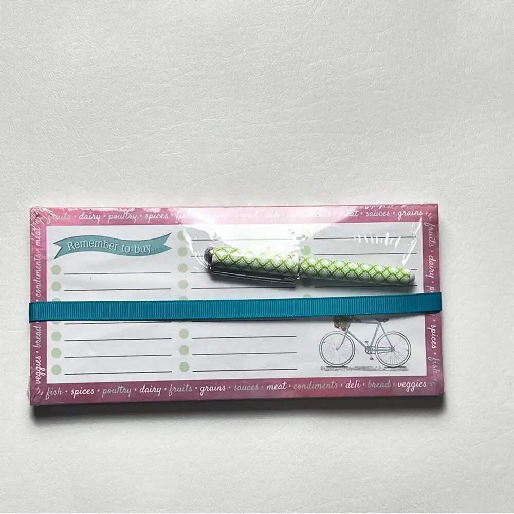 Lady Jayne Ltd Pen and Magnetic Remember to Buy Notepad New in Package